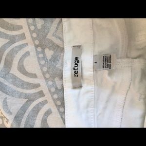 Refudge white ripped skinny jeans
